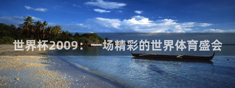 免费足球比赛直播高清：世界杯2009：一场精彩的世界体育盛会